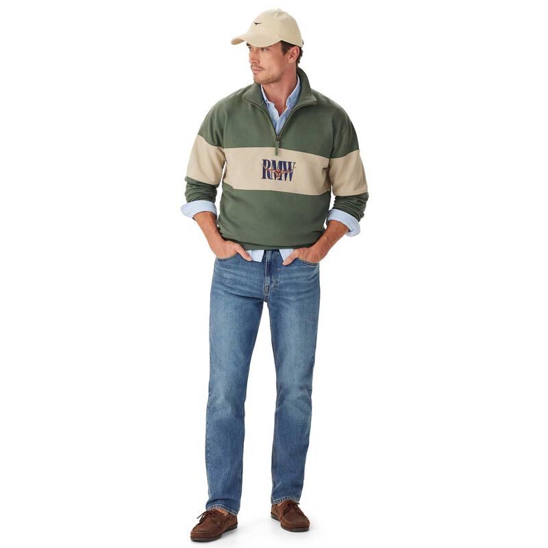 R.M. Williams Heritage 1/4 Zip Sweatshirt image number 3